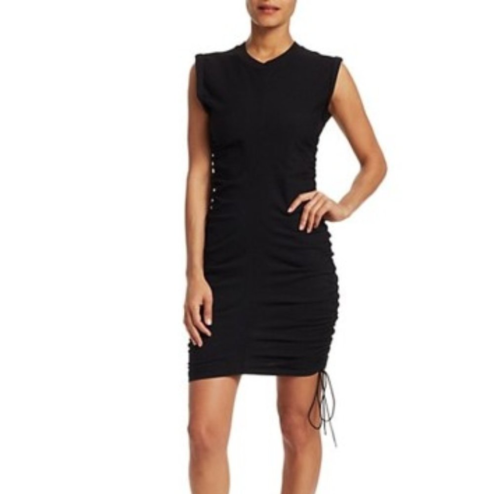 Alexander Wang T Ruched Side Tie Dress - S